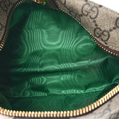 Gucci Soft GG Supreme Monogram Calfskin Medium Ophidia Cosmetic Case Beige Ebony New Acero 8 of 11
