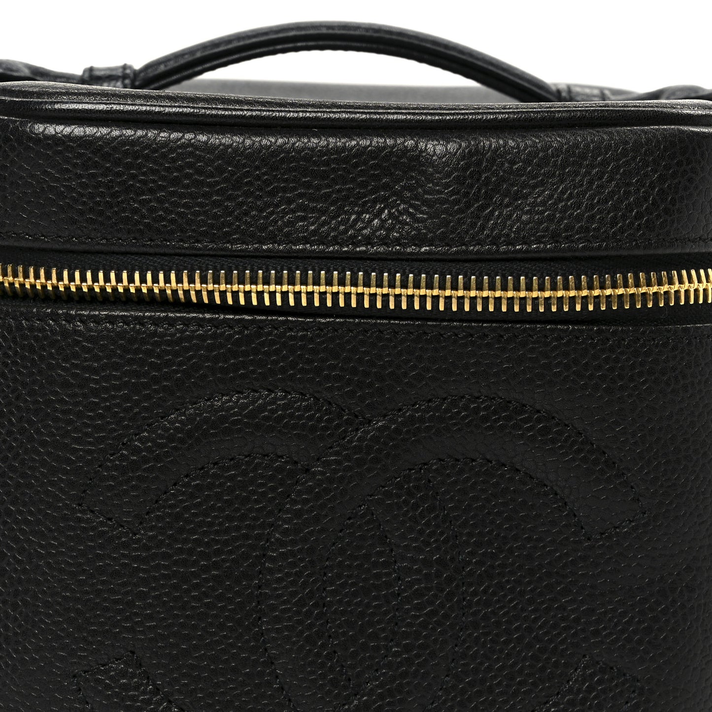 Caviar Vanity Cosmetic Case Black