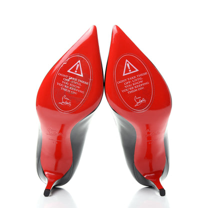 Christian Louboutin Patent Pigalle 85 Pumps 40 Black 6 of 10