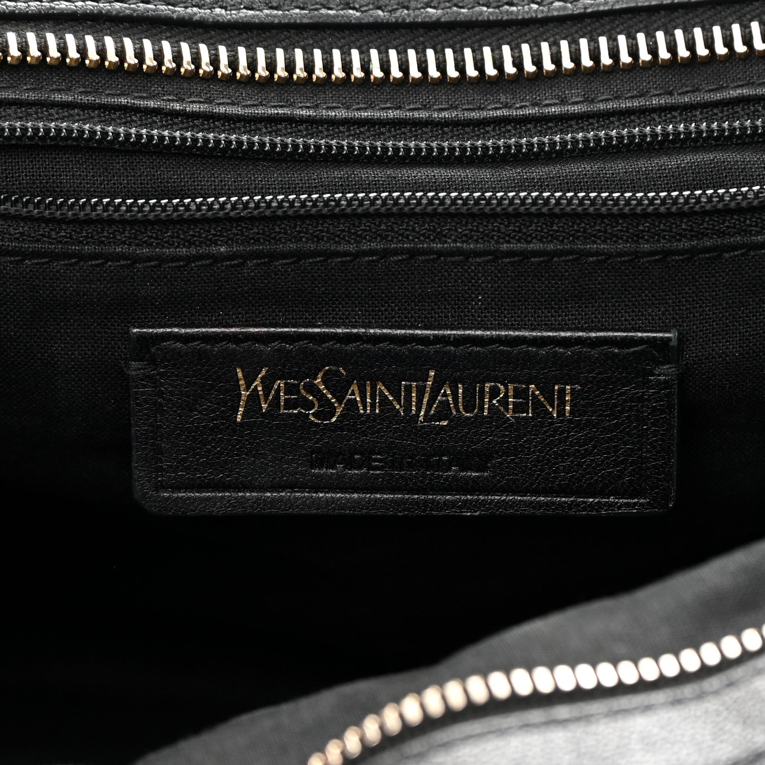 Saint Laurent Sheepskin Small Cabas Chyc Black 6 of 23