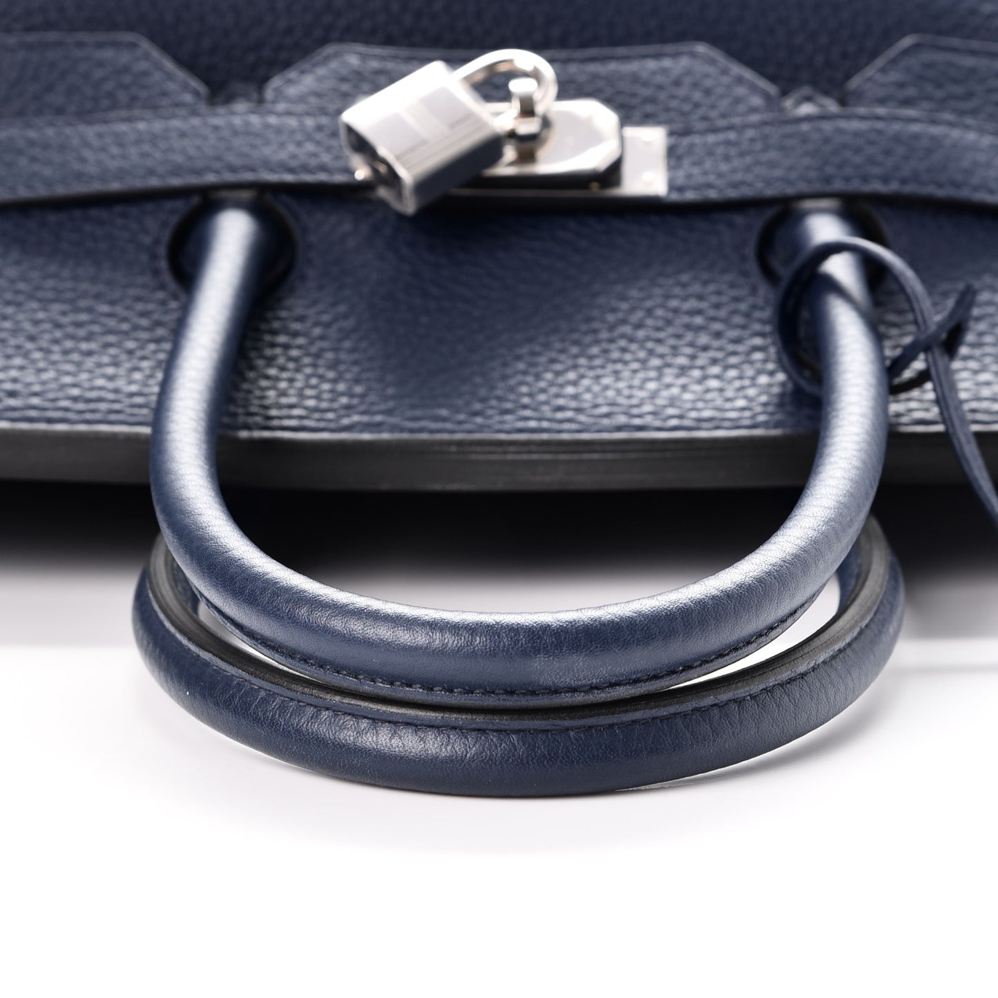 Taurillon Clemence Birkin 35 Bleu Saphir