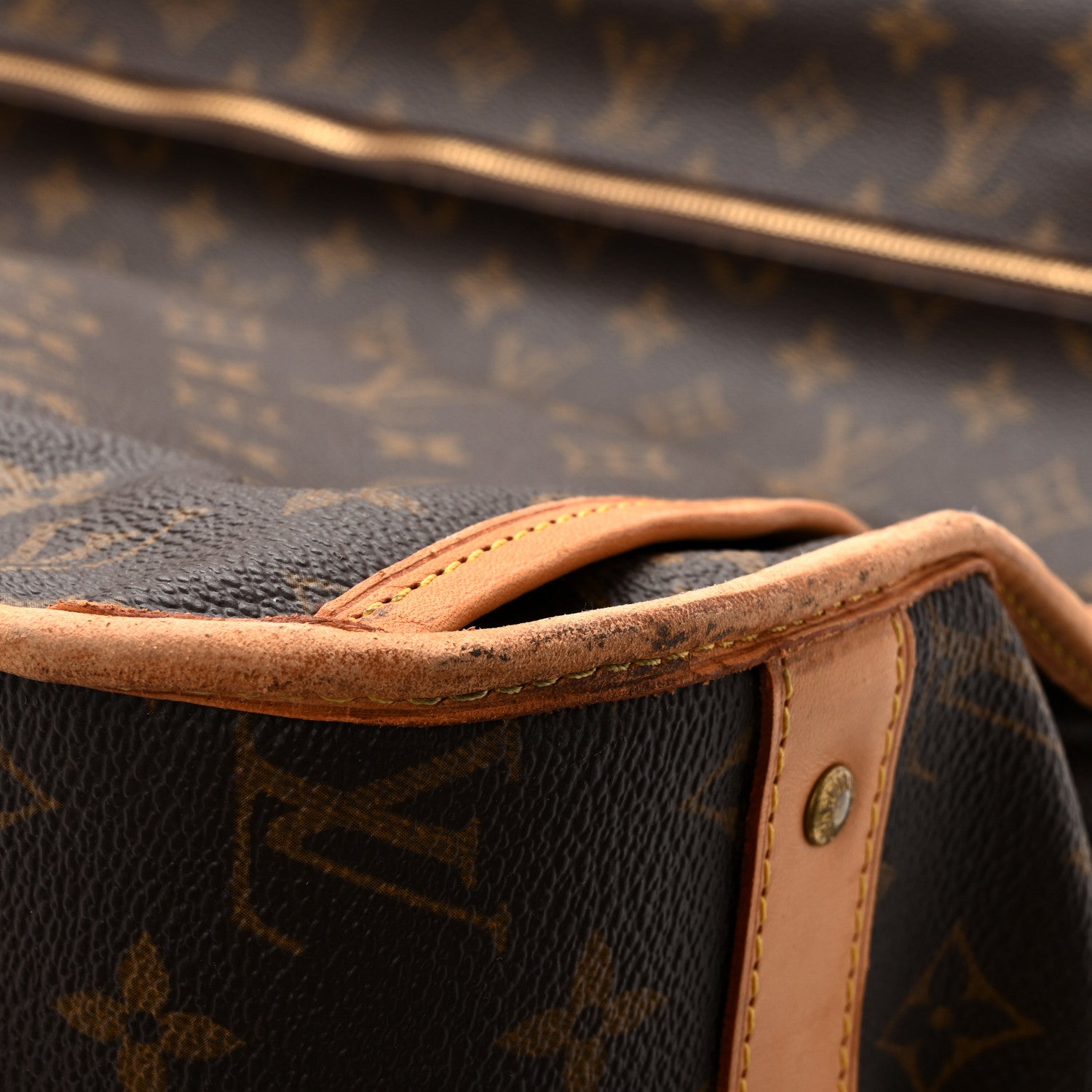 Louis Vuitton Monogram Garment Bag 5 Hangers 9 of 17