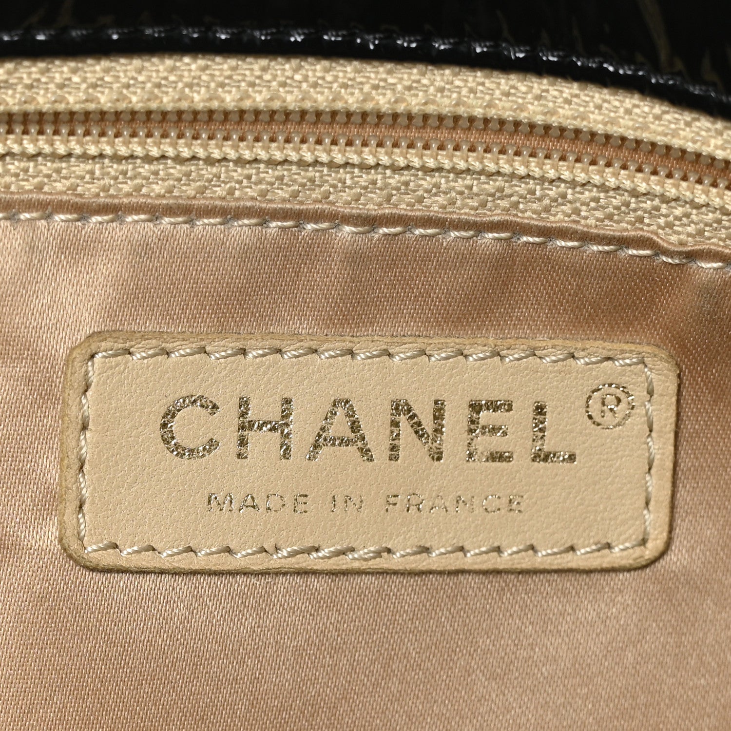 Chanel Vinyl Medium Rock and Chain Flap Black 6 of 9