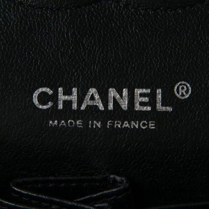 Chanel Lambskin Quilted Medium Double Flap Black 6 of 9