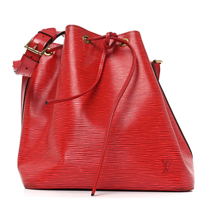 Louis Vuitton Epi Petit Noe Castillan Red 1 of 9