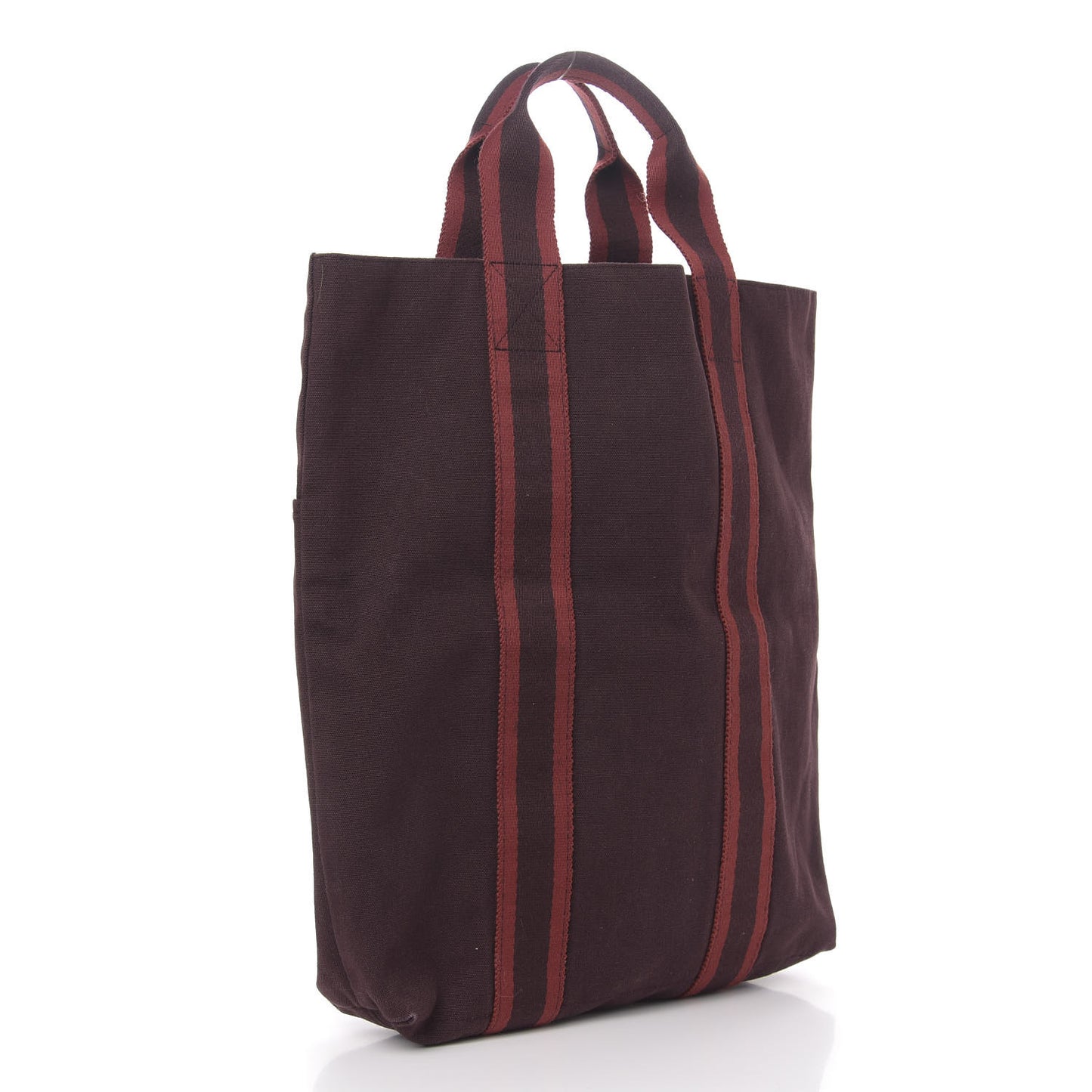 Canvas Fourre Tout Burgundy