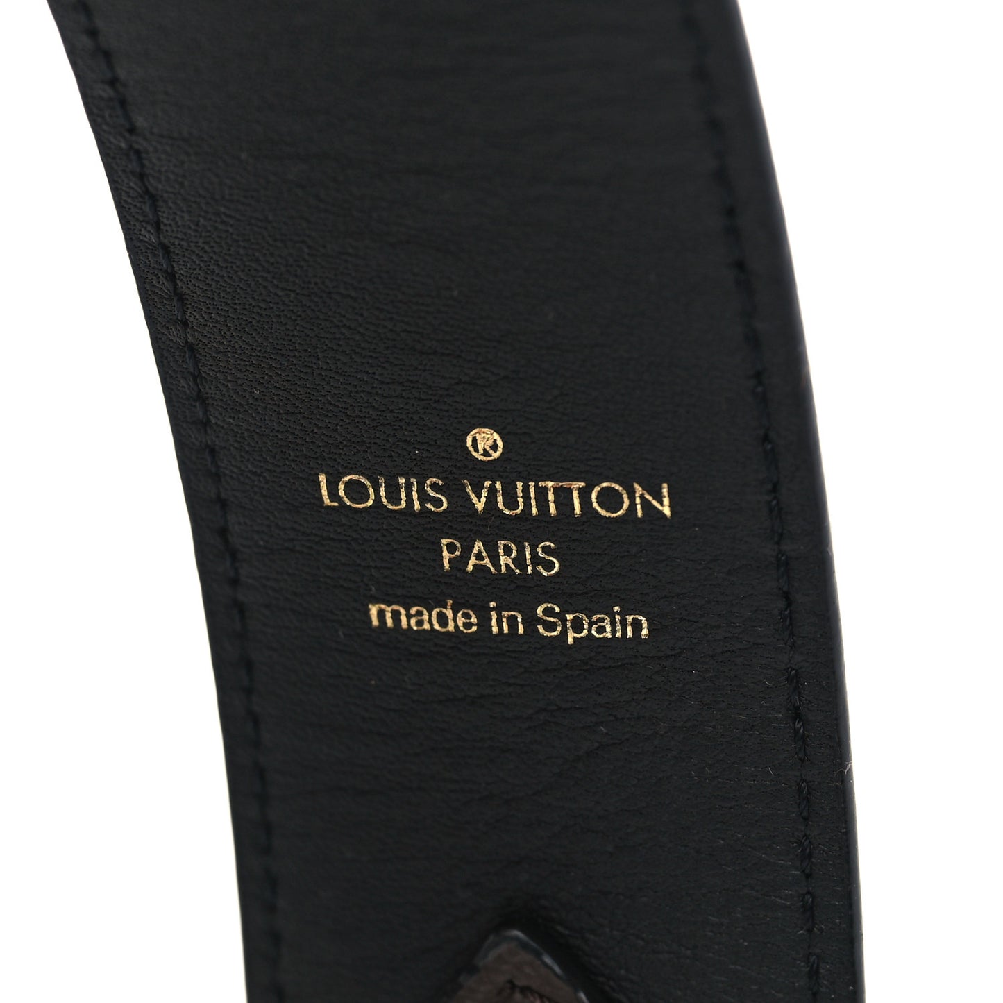 Monogram Bandouliere Shoulder Strap Black