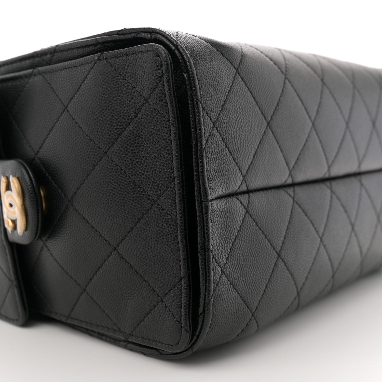 Chanel Caviar Quilted Small Chanel 25 Handbag Black 9 of 10