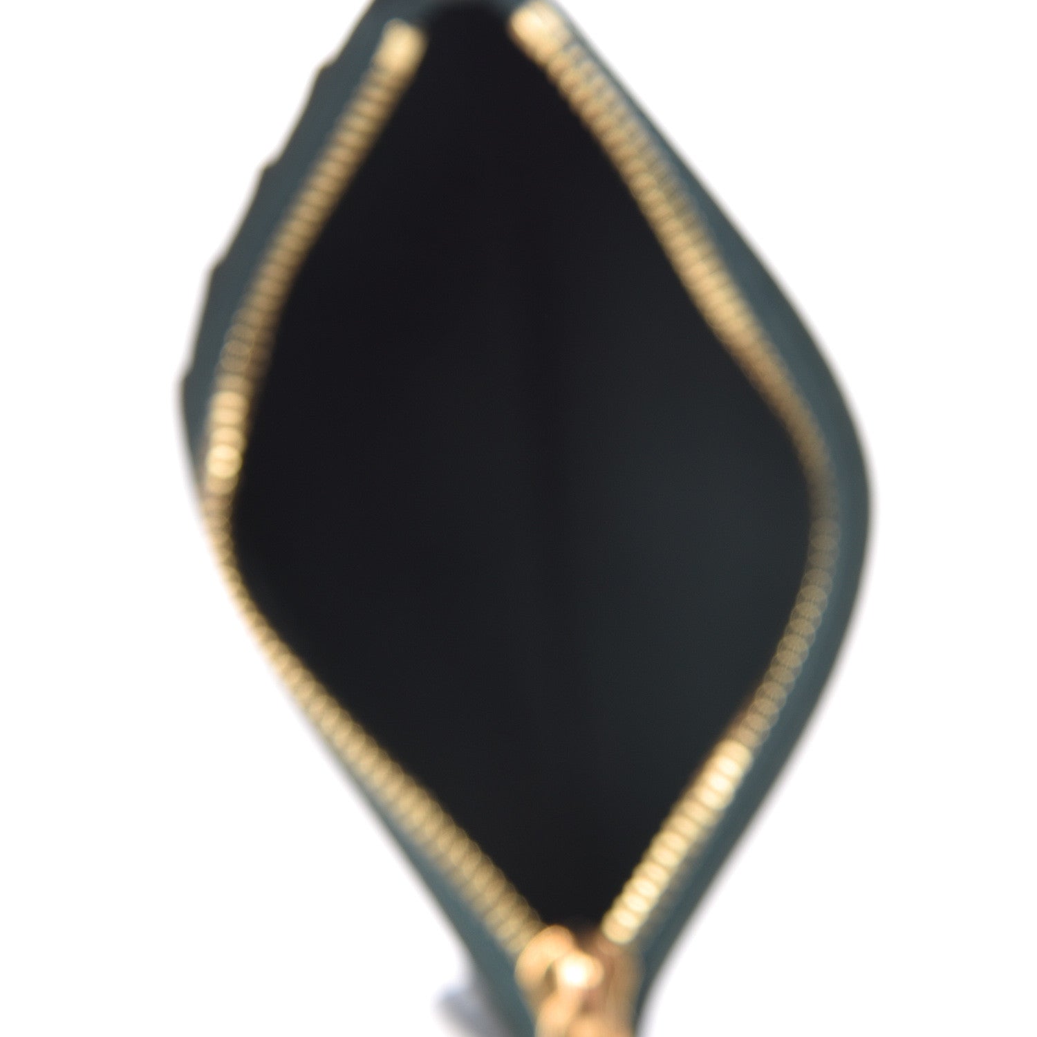 Celine Grained Calfskin Zipped Card Holder Amazone 5 of 9