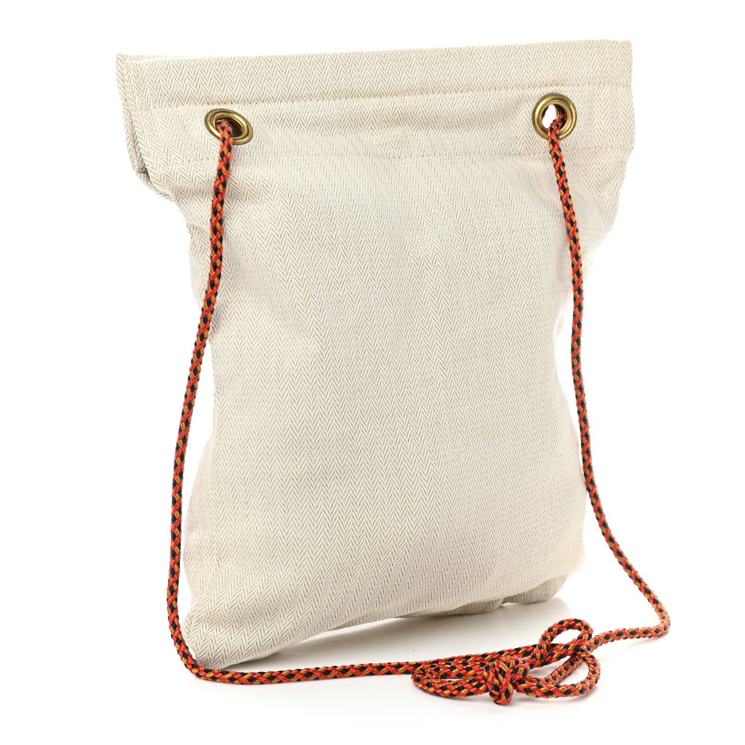 Hermes Cotton Aline Small Shoulder Bag Red 3 of 10