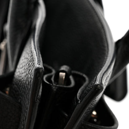 Saint Laurent Grained Calfskin Nano Sac De Jour Souple Black Black 14 of 14