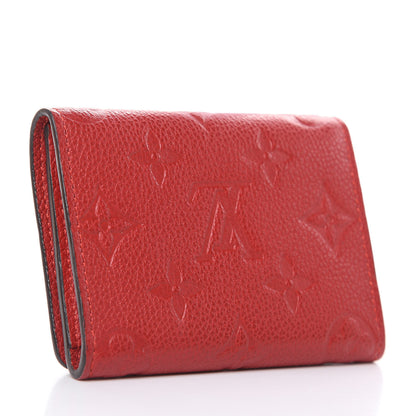 Louis Vuitton Empreinte Business Card Holder Cherry 4 of 8