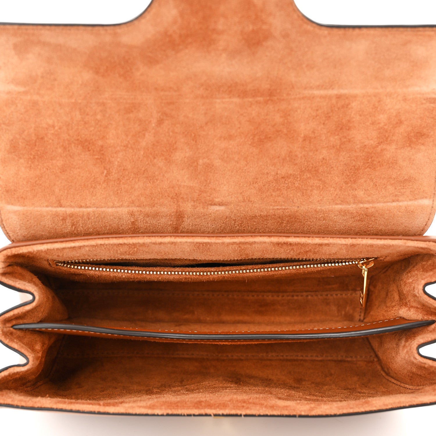 Celine Smooth Calfskin Teen Soft 16 Shoulder Bag Tan 5 of 12