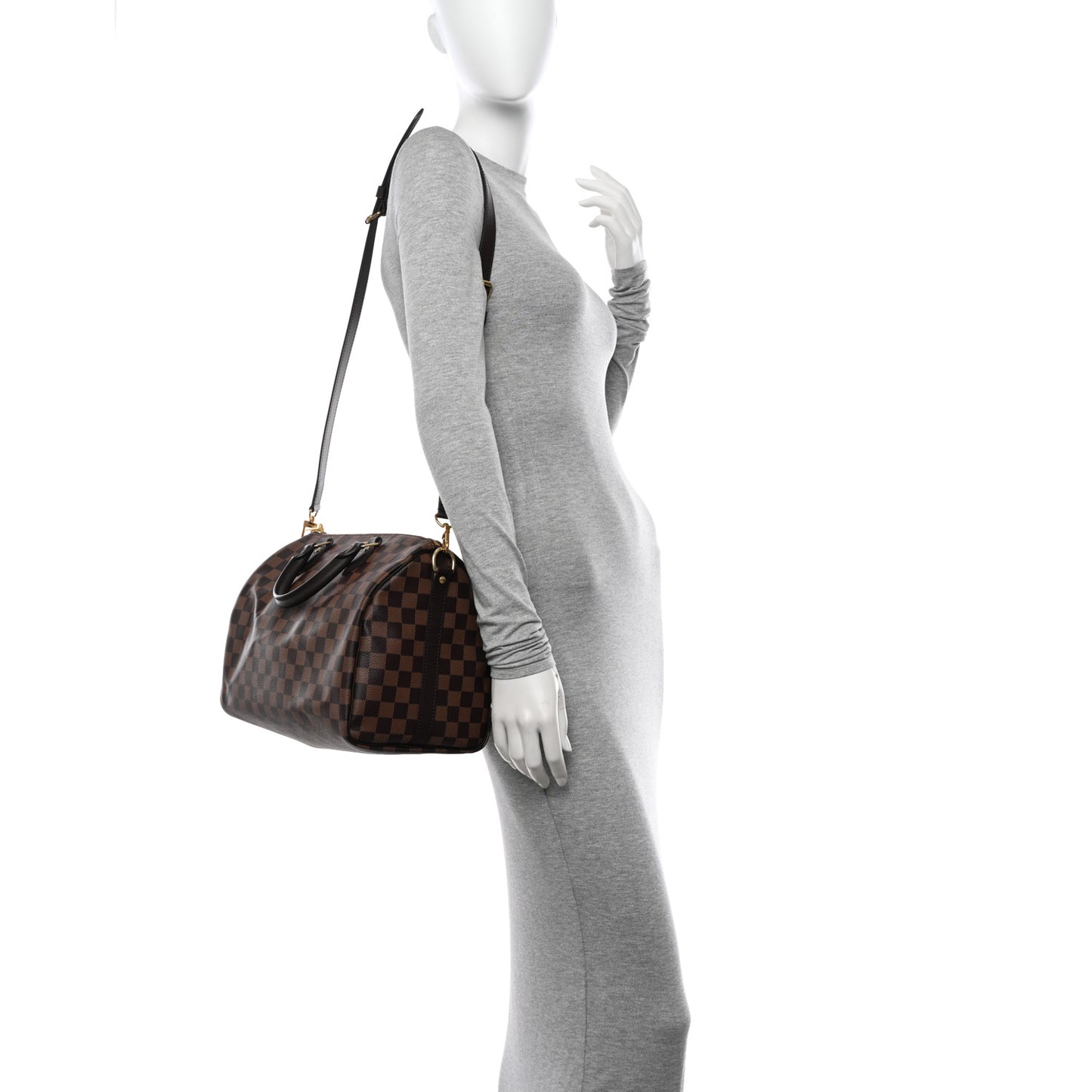 Damier Ebene Speedy Bandouliere 30