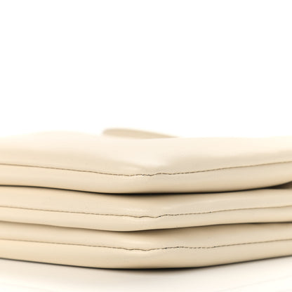 Celine Lambskin Small Trio Crossbody Bag Cream 10 of 11