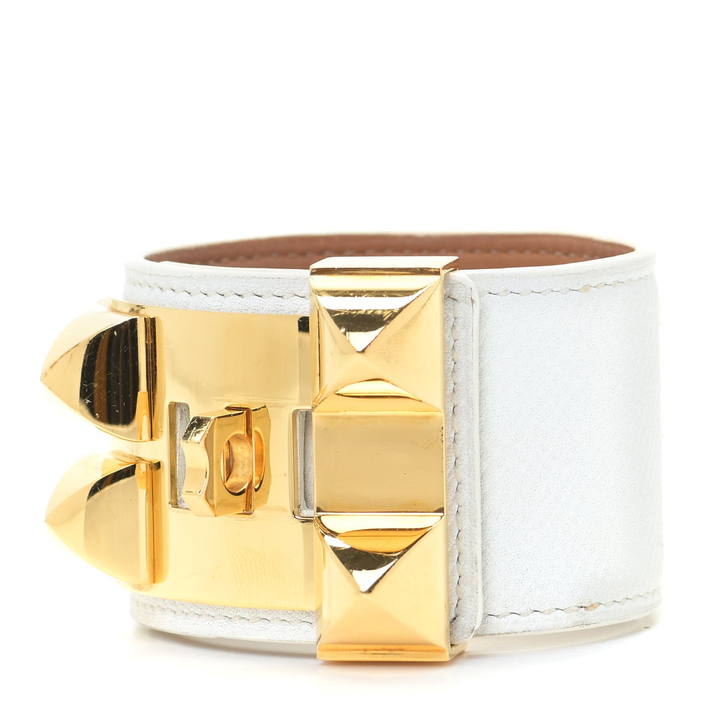 Epsom Collier de Chien CDC Bracelet S White