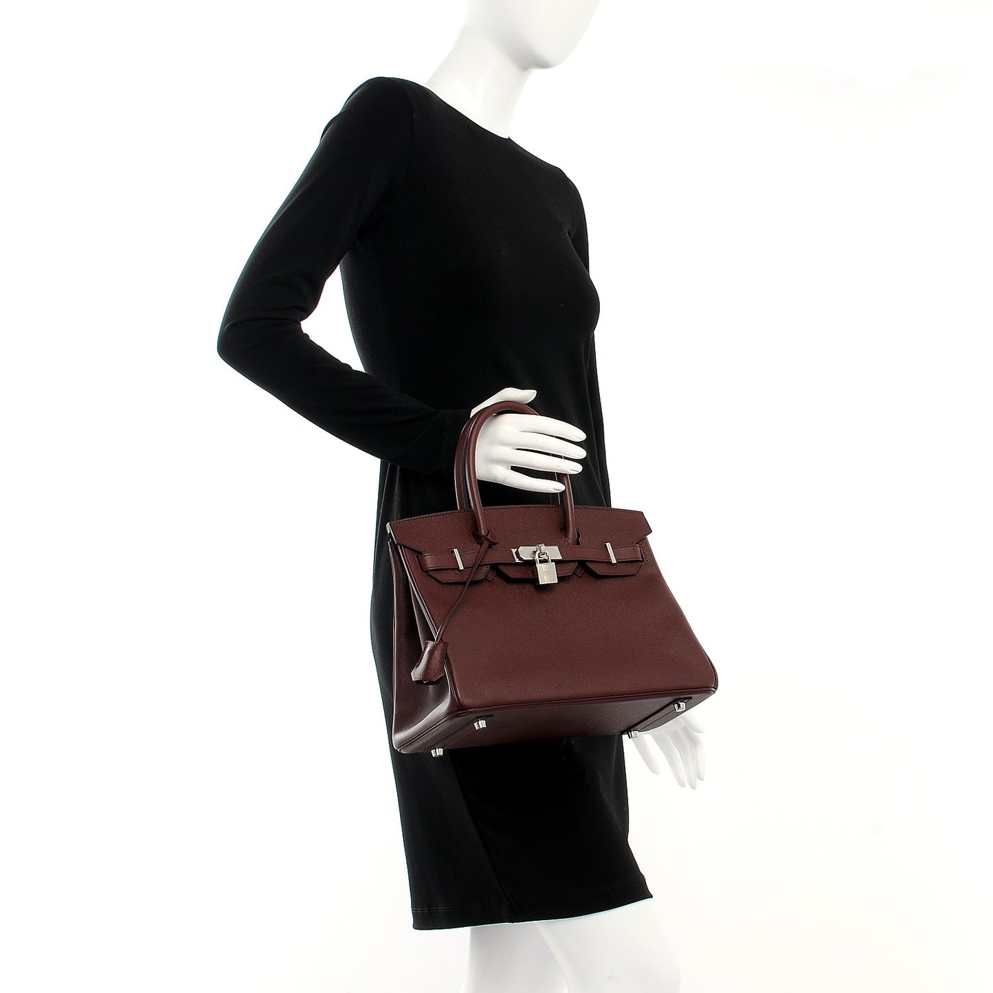 Epsom Birkin 30 Bordeaux