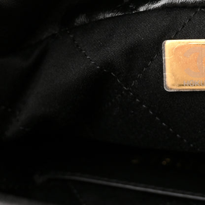 Chanel Shiny Calfskin Quilted Mini Chanel 22 Black 6 of 11