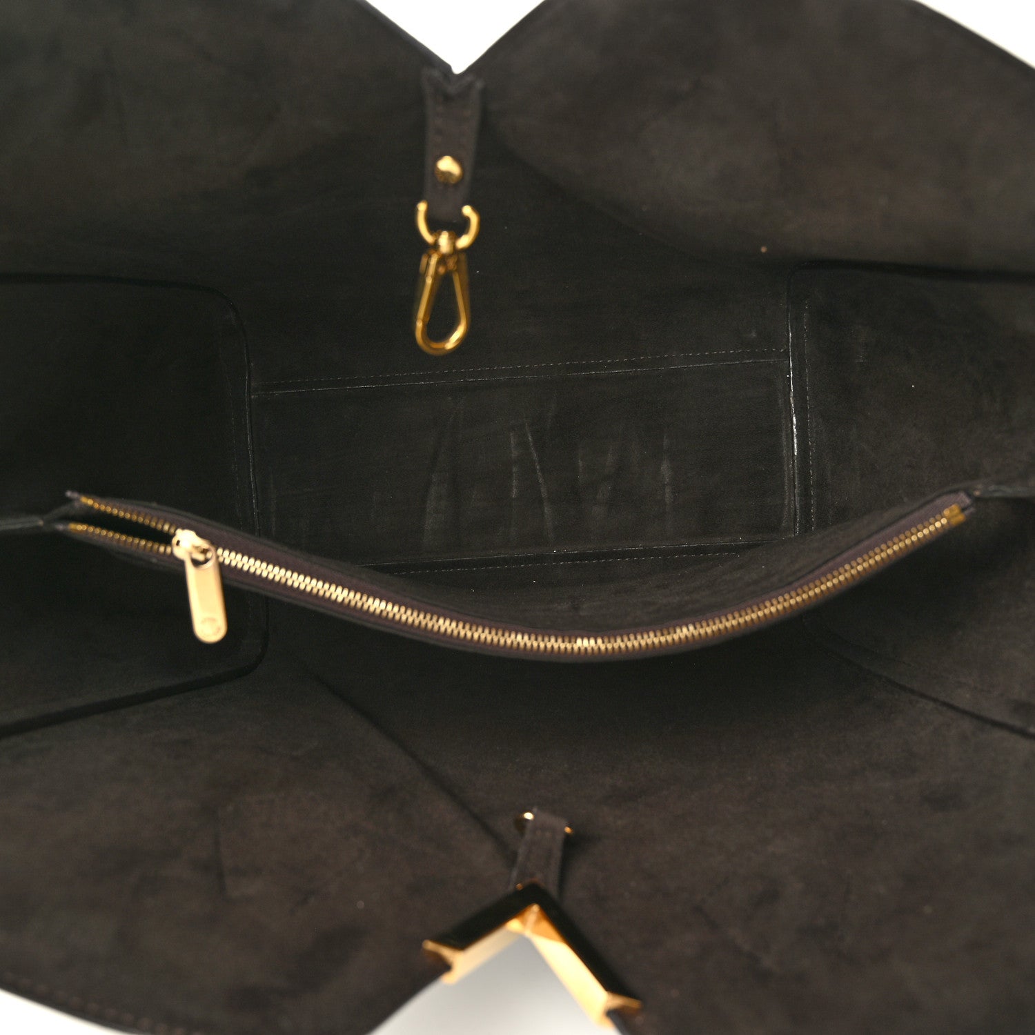 Louis Vuitton Calfskin Monogram Kimono Tote Black 5 of 10
