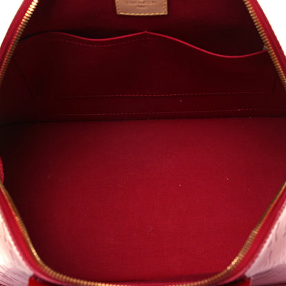 Louis Vuitton Vernis Alma MM Pomme D'Amour 5 of 11