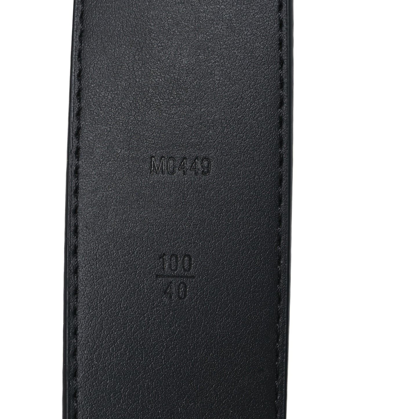 Monogram Eclipse Taigarama 40mm LV Initiales Reversible Belt 100 40 Black