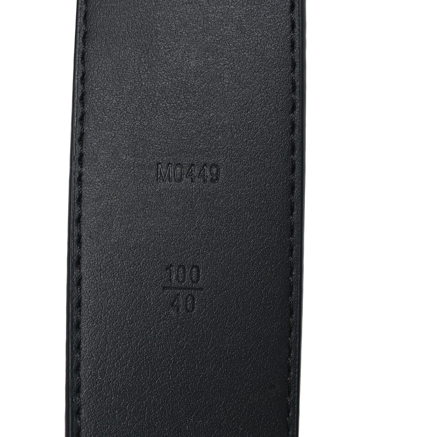 Louis Vuitton Monogram Eclipse Taigarama 40mm LV Initiales Reversible Belt 100 40 Black 4 of 6