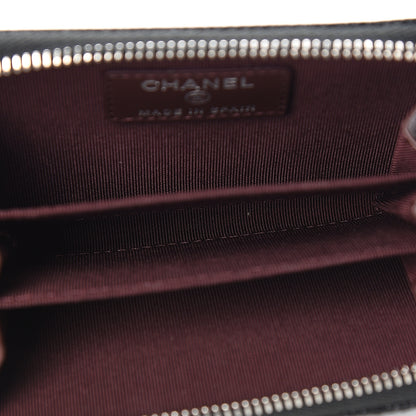Chanel Caviar Quilted Zip Coin Purse Black 5 of 8