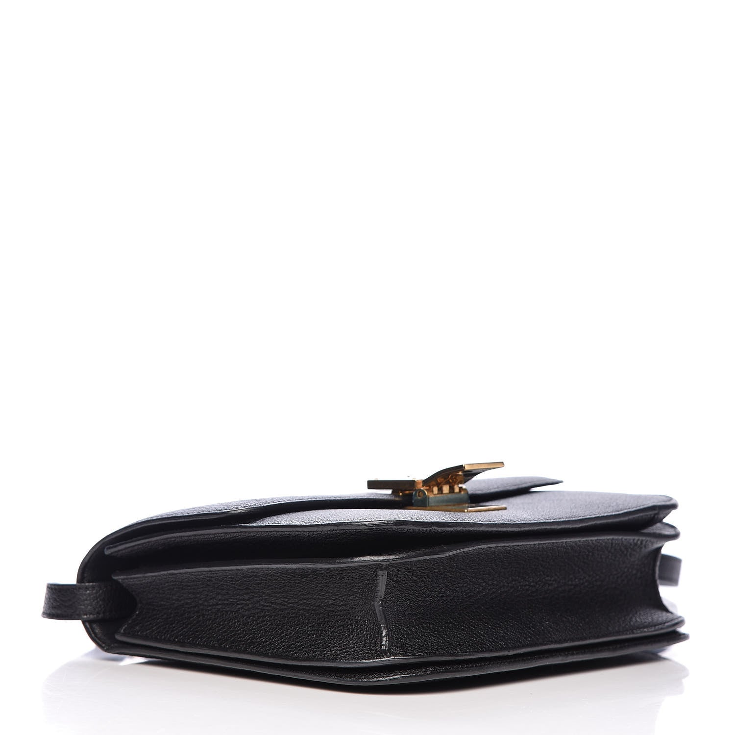 Celine Goatskin Medium Classic Box Flap Bag Black 4 of 13