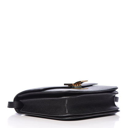 Celine Goatskin Medium Classic Box Flap Bag Black 4 of 13
