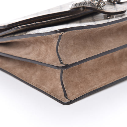 Gucci GG Supreme Monogram Medium Dionysus Shoulder Bag Taupe 5 of 9