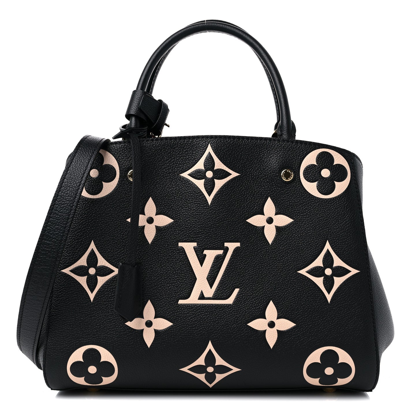 Empreinte Monogram Giant Montaigne MM Black Beige