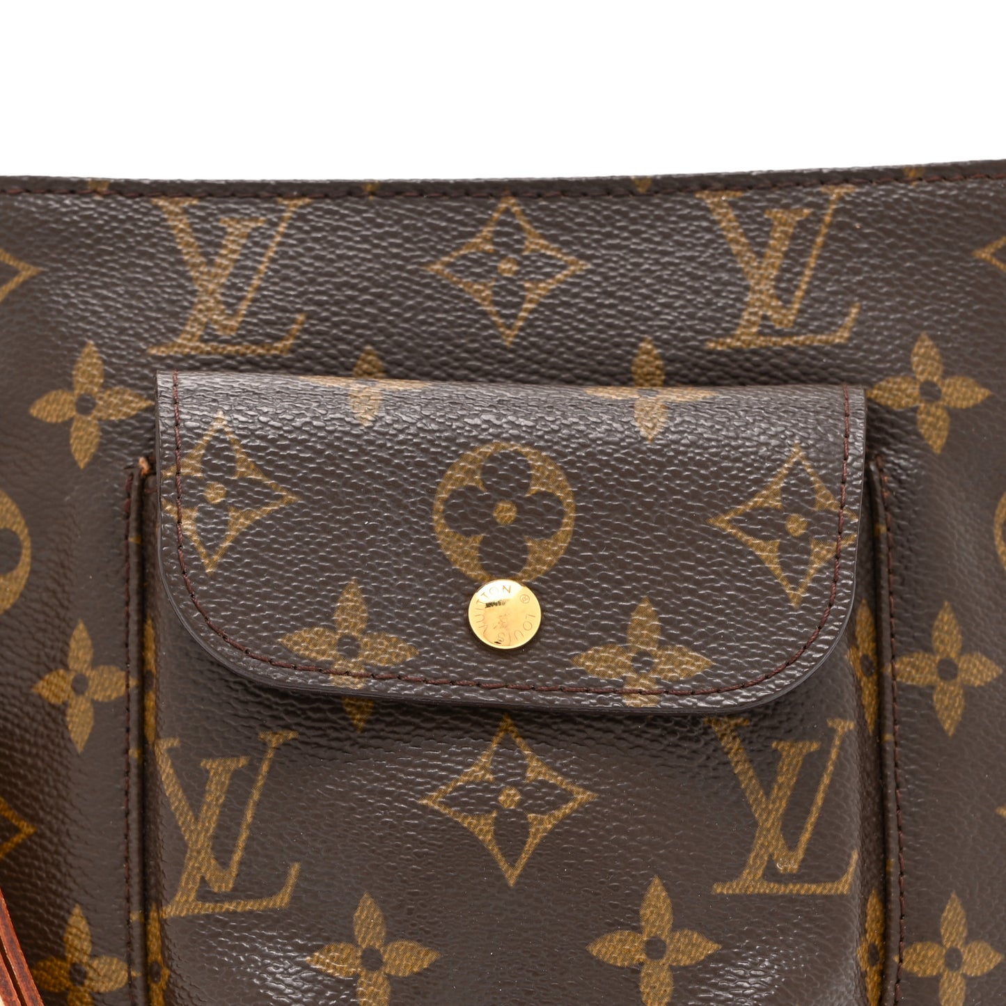 Monogram Partition Wristlet