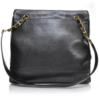 Chanel Caviar Shoulder Bag Black GHW 1 of 10