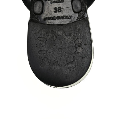 Valentino Garavani PVC Jelly Rockstud Bow Thong Sandals 38 Black 9 of 15
