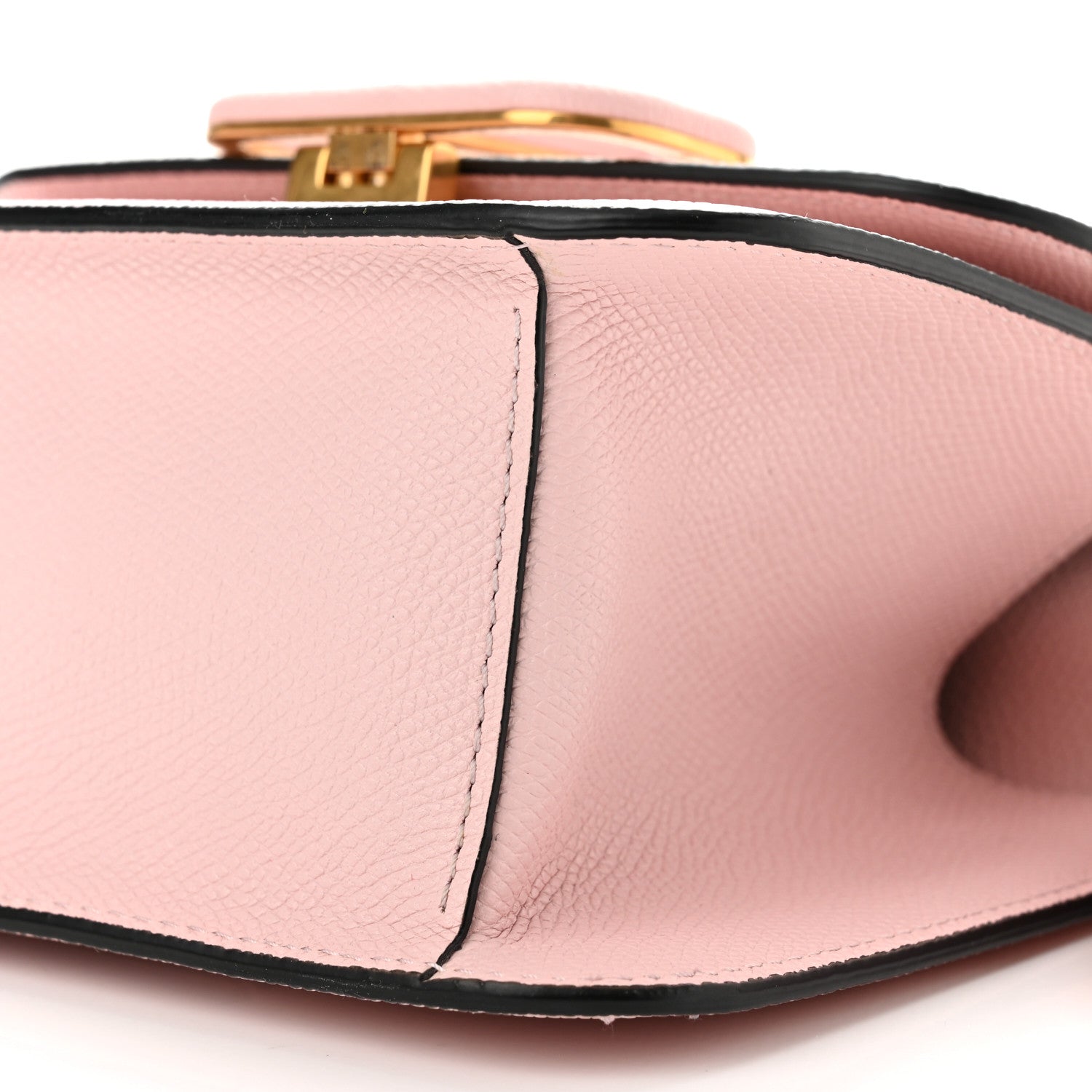 Valentino Garavani Grainy Calfskin Small VSling Shoulder Bag Water Rose 9 of 9
