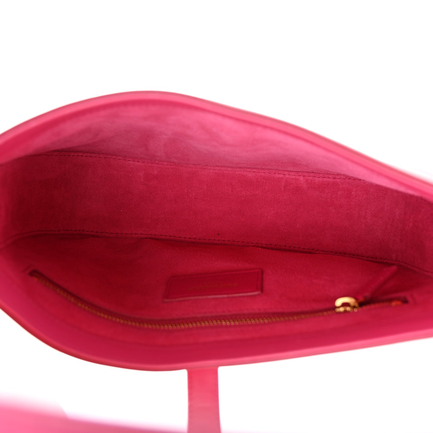 SAINT LAURENT Smooth Calfskin Le 5 A 7 Hobo Bubblegum