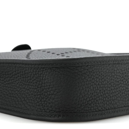Hermes Taurillon Clemence Evelyne TPM Black 16 of 21