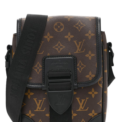 Louis Vuitton Monogram Macassar Archy Messenger PM 7 of 9