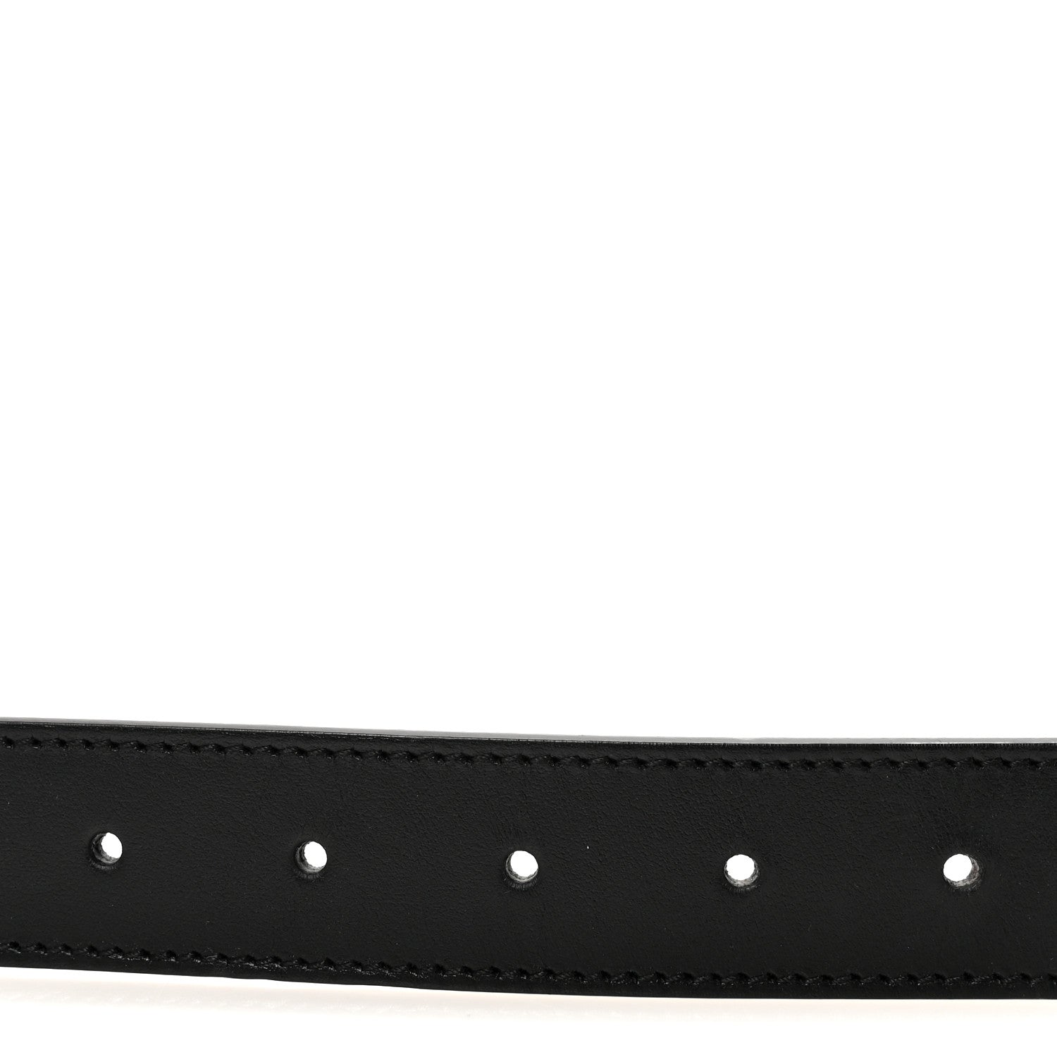 Gucci Calfskin Double G 30mm Belt 75 30 Black 3 of 5