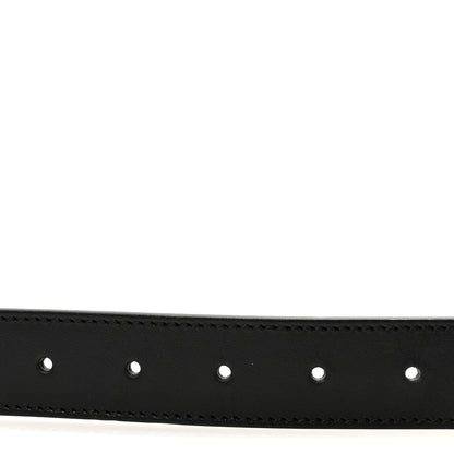 Gucci Calfskin Double G 30mm Belt 75 30 Black 3 of 5