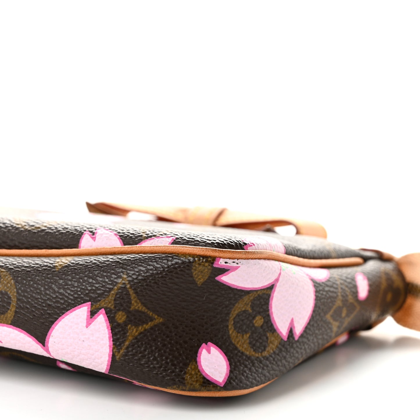 Monogram Cherry Blossom Pochette Accessories Brown