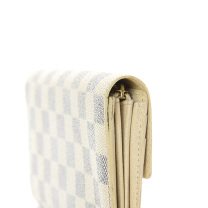 Louis Vuitton Damier Azur Sarah Wallet 17 of 18