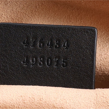 Gucci Calfskin Matelasse GG Marmont Belt Bag 75 30 Black 6 of 9