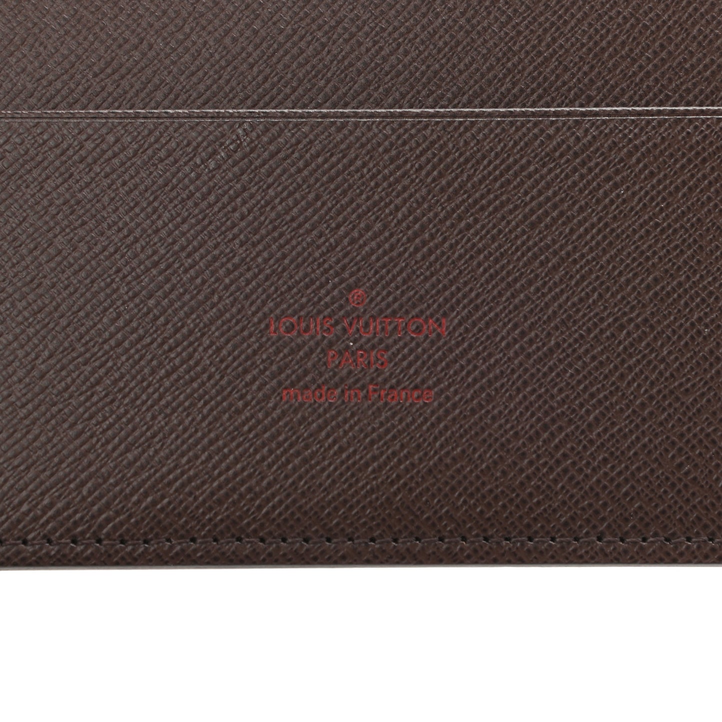 Damier Ebene Large Ring Agenda Cover