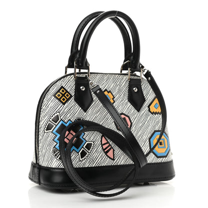 Louis Vuitton Epi Azteque Alma BB White 3 of 10