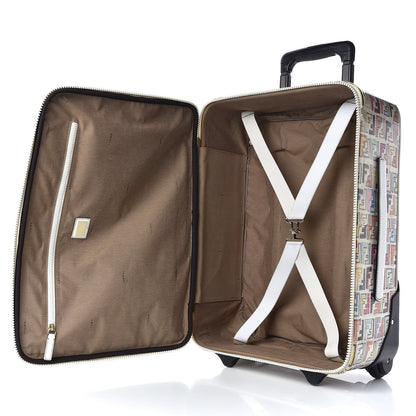 Fendi Zucca Spalmati FF Multicolor Carry On Luggage White Multicolor 5 of 13