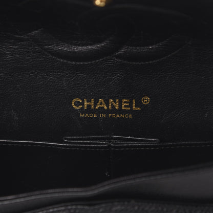 Chanel Caviar Quilted Medium Double Flap Black 6 of 12