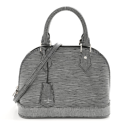 Louis Vuitton Epi Alma BB Platine 1 of 10