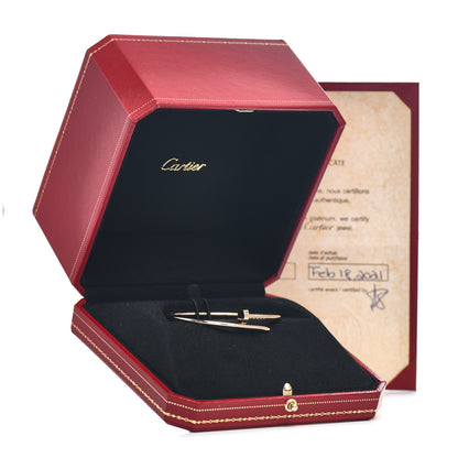 Cartier 18K Yellow Gold Small Juste Un Clou Bracelet 16 5 of 5