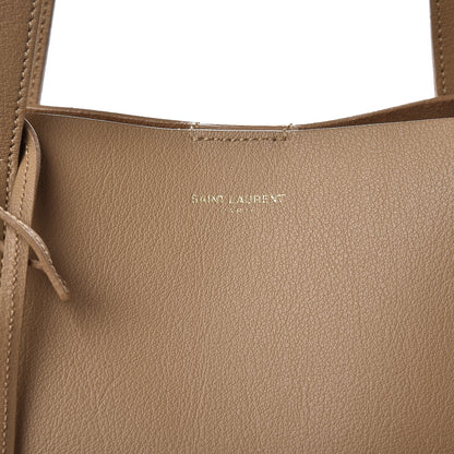 Saint Laurent Calfskin Large Shopping Tote Dark Beige 11 of 13